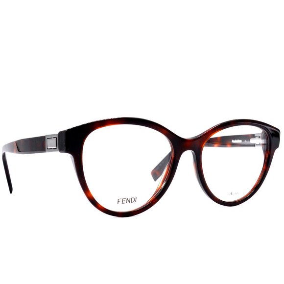 Fendi Accessories - NEW FENDI FF0302 PEEKABOO RED HAVANA EYEGLASSES